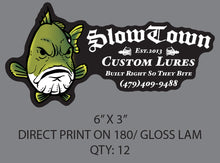 Load image into Gallery viewer, Slow Town Decals