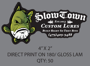 Slow Town Decals