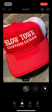 Load image into Gallery viewer, Slow Town unstructured ball Cap
